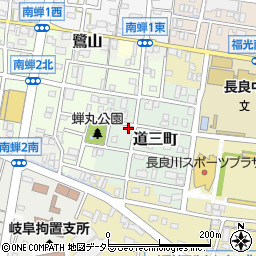 道三町96-1 鈴木邸☆アキッパ駐車場【5】周辺の地図