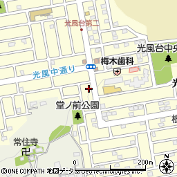 千葉県市原市光風台3丁目7周辺の地図