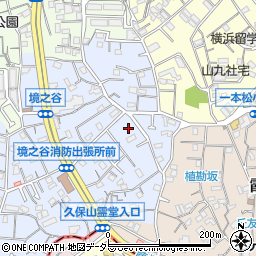 神奈川県横浜市西区境之谷13周辺の地図