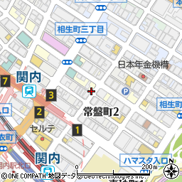 リパーク横浜住吉町第２駐車場周辺の地図
