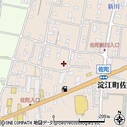 鳥取県米子市淀江町佐陀1954周辺の地図