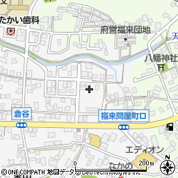 京都府舞鶴市倉谷1316-1周辺の地図