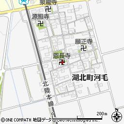 恩長寺周辺の地図