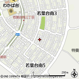 鳥取県鳥取市若葉台南3丁目7-18周辺の地図