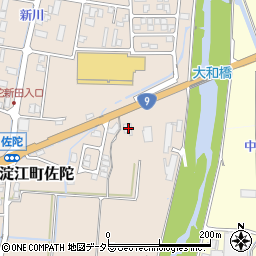 鳥取県米子市淀江町佐陀816-5周辺の地図