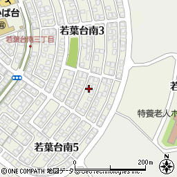 鳥取県鳥取市若葉台南3丁目13-8周辺の地図