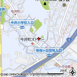 神奈川県横浜市保土ケ谷区今井町91周辺の地図