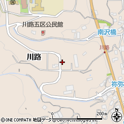 長野県飯田市川路周辺の地図