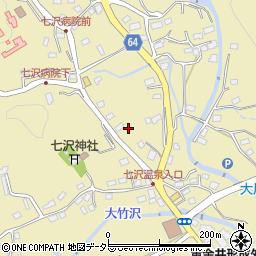 神奈川県厚木市七沢1440-1周辺の地図