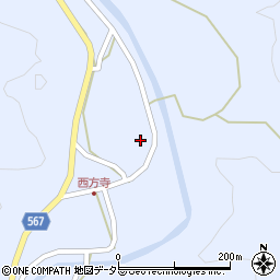 京都府舞鶴市西方寺362周辺の地図