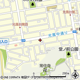千葉県市原市光風台3丁目538周辺の地図