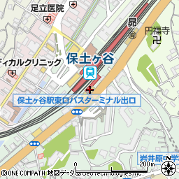 松屋 保土ヶ谷店周辺の地図