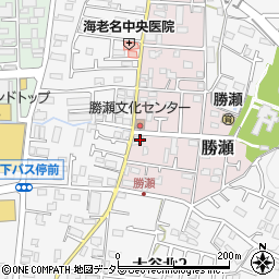 神奈川県海老名市勝瀬5-1周辺の地図