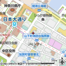 幸福の科学横浜正心館周辺の地図