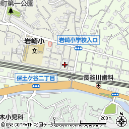 神奈川県横浜市保土ケ谷区岩崎町4周辺の地図