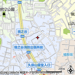 神奈川県横浜市西区境之谷14周辺の地図