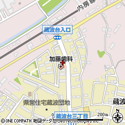 袖ケ浦蔵波郵便局周辺の地図