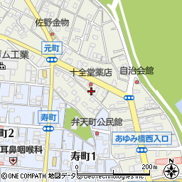 株式会社波多野商店　本店周辺の地図
