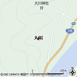 京都府舞鶴市大川周辺の地図