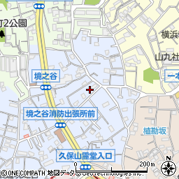神奈川県横浜市西区境之谷14-25周辺の地図