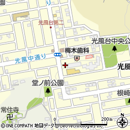 株式会社フロンティア　光風台本店周辺の地図