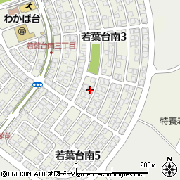 鳥取県鳥取市若葉台南3丁目7-15周辺の地図