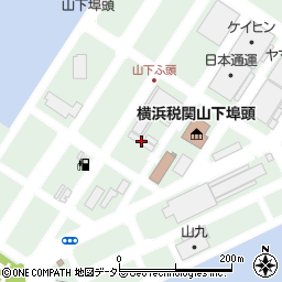 沿岸ビル周辺の地図