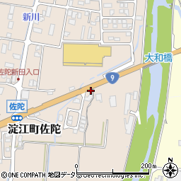 鳥取県米子市淀江町佐陀830-1周辺の地図