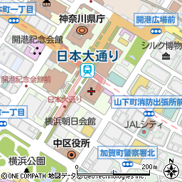 横浜情報文化センター周辺の地図