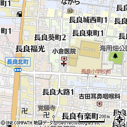 小倉医院周辺の地図