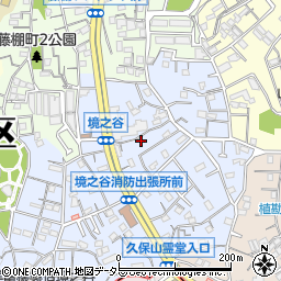 神奈川県横浜市西区境之谷14-7周辺の地図