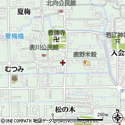 岐阜県岐阜市西改田村前123周辺の地図