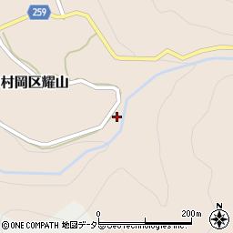 兵庫県美方郡香美町村岡区耀山335周辺の地図