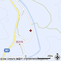 京都府舞鶴市西方寺368周辺の地図