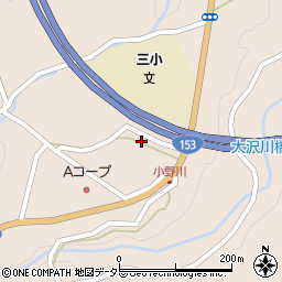 長野県下伊那郡阿智村智里961周辺の地図