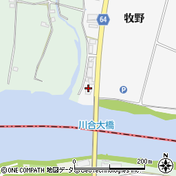 板津生花店周辺の地図