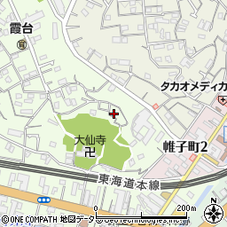 神奈川県横浜市保土ケ谷区霞台11周辺の地図