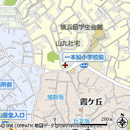 神奈川県横浜市西区西戸部町2丁目221周辺の地図
