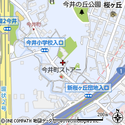 神奈川県横浜市保土ケ谷区今井町92周辺の地図