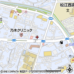 株式会社ＫＯＡ松江営業所周辺の地図