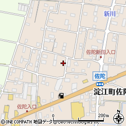 鳥取県米子市淀江町佐陀1952周辺の地図