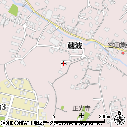 千葉県袖ケ浦市蔵波1613周辺の地図