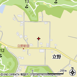 千葉県市原市立野周辺の地図