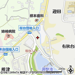 姉ヶ崎教会周辺の地図