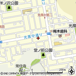 千葉県市原市光風台3丁目46周辺の地図