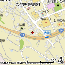 岐阜県恵那市長島町中野134-2周辺の地図