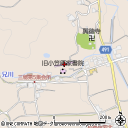小笠原資料館周辺の地図
