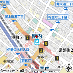 名鉄観光サービス株式会社　横浜支店周辺の地図