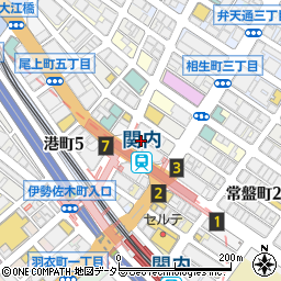 名鉄観光サービス株式会社　横浜支店周辺の地図