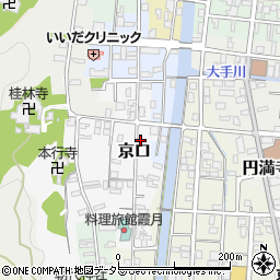 京都府舞鶴市京口周辺の地図
